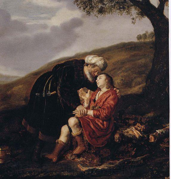 Jan victors Abraham and Isaac Before the Sacrifice Norge oil painting art